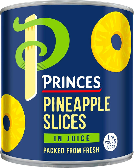 Princes Pineapple Slices in Juice, 432g